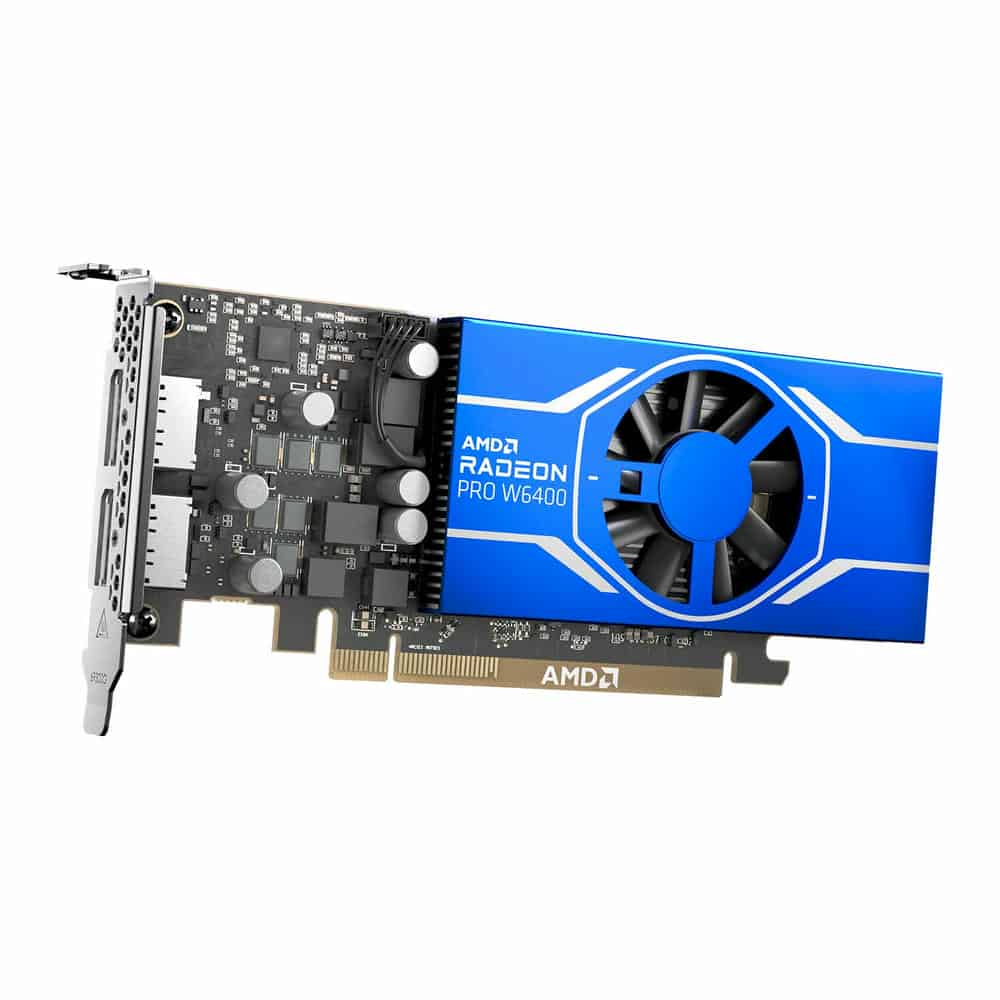 AMD Radeon PRO W6400 4GB GDDR6 RDNA 2 PCIe 4.0 Workstation Graphics Card